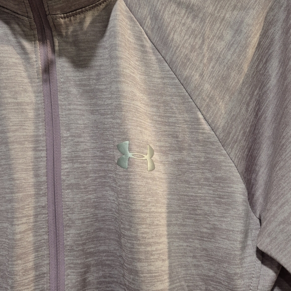 Under Armour Women's Purple Long Sleeve Tee - Picture 4 of 9